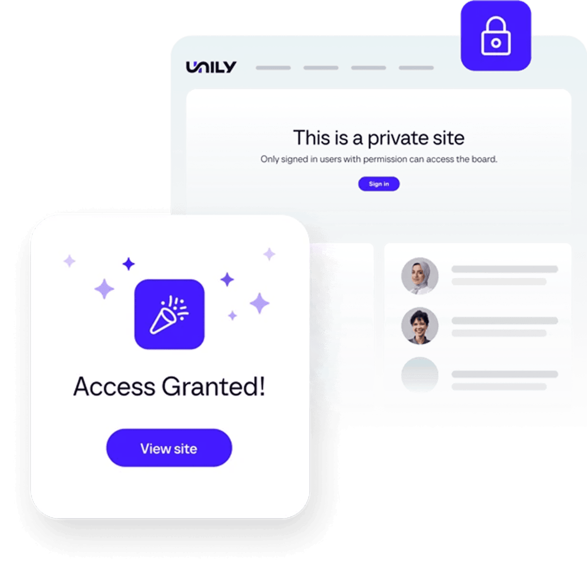External access and extranet