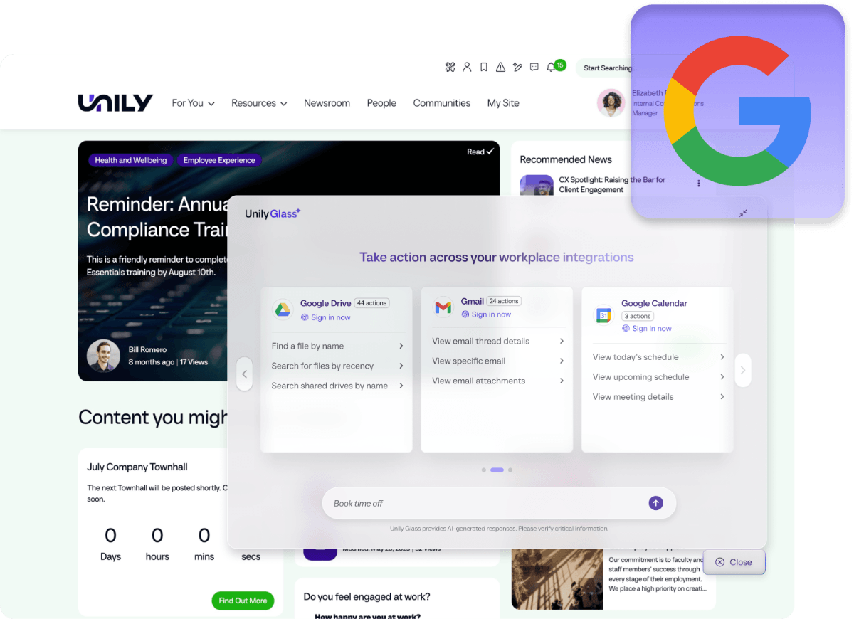 Google Screen - Experience