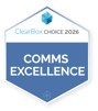 Comms Excellence ClearBox Choices Badge 2026