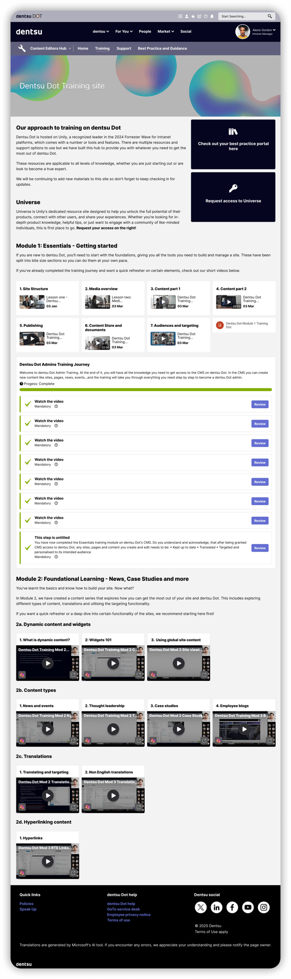 Mockup - Dentsu - Content Editors