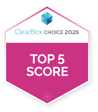Top 5 Score ClearBox Choices Badge 2026