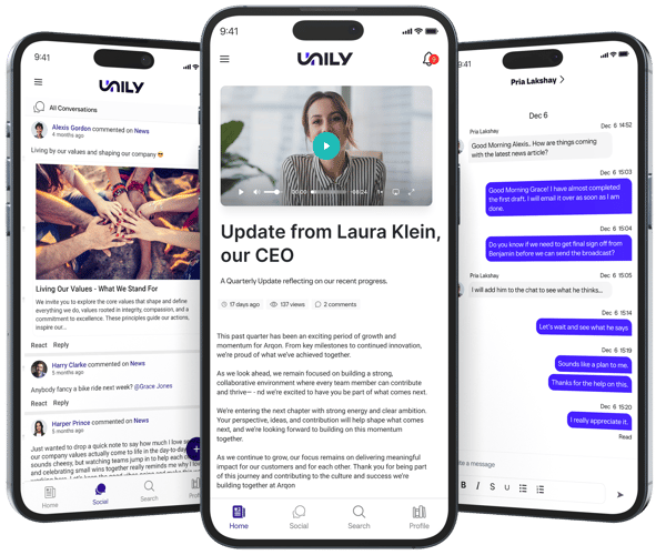 Unily App - Hero Image