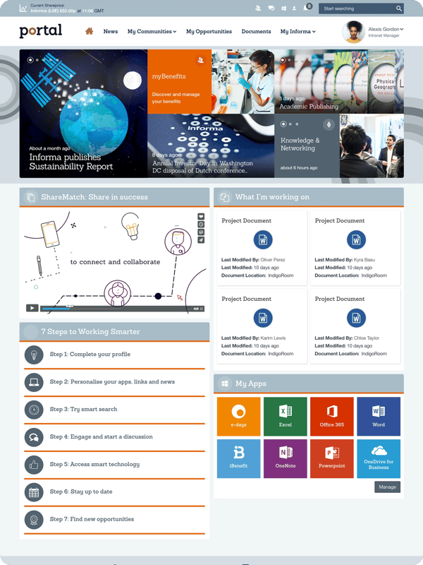 informa-portal-dashboard