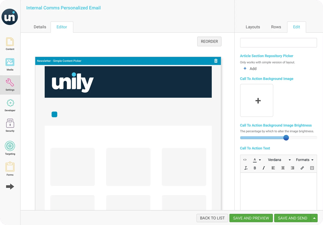 Engaging employees with emails and notifications through Unily's ...