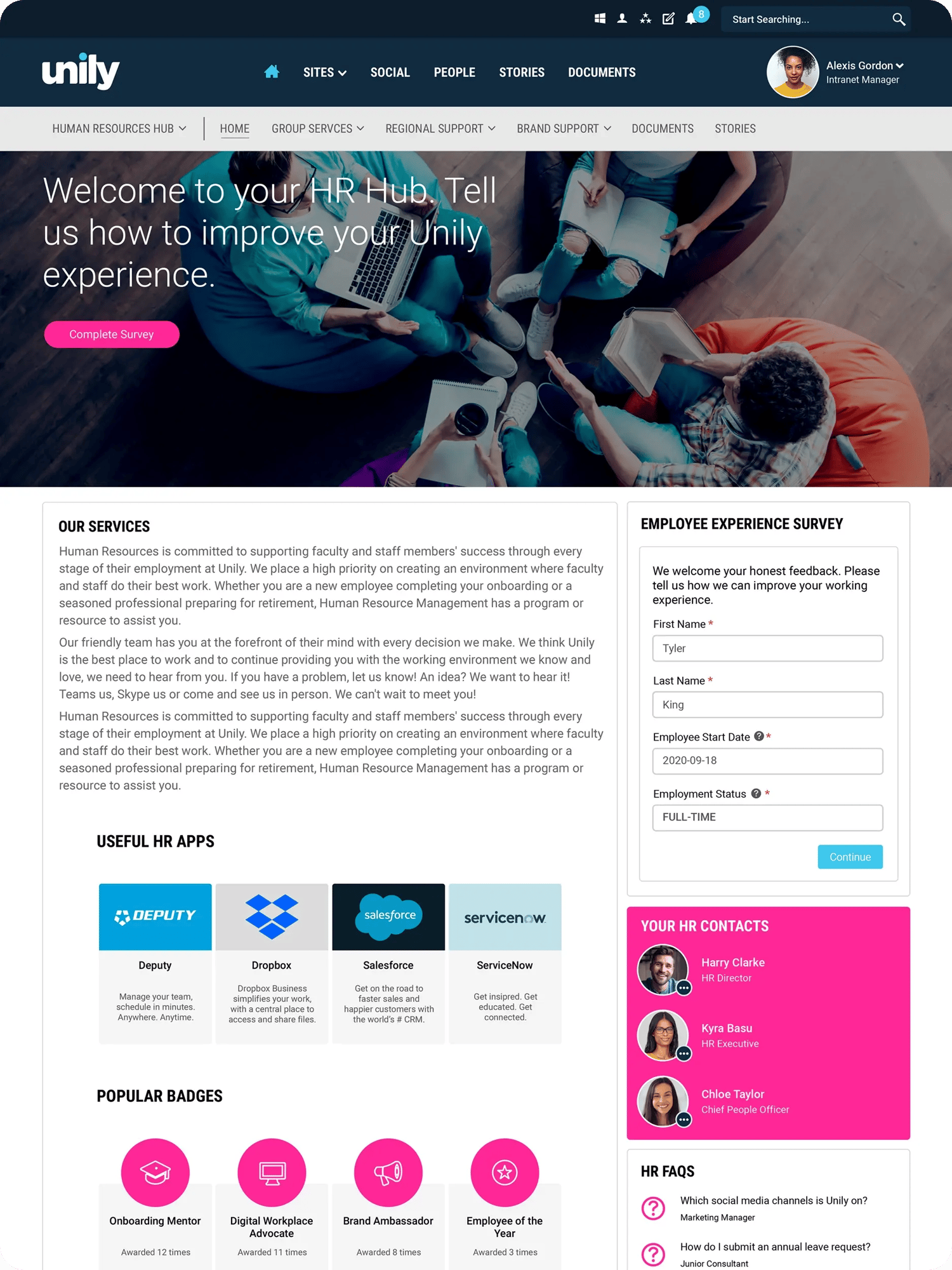 Unily Cms Process Flow Unily’s brand new forms: streamline processes, engage users and inspire ...
