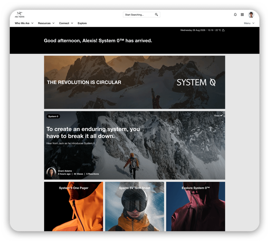 arcteryx homepage