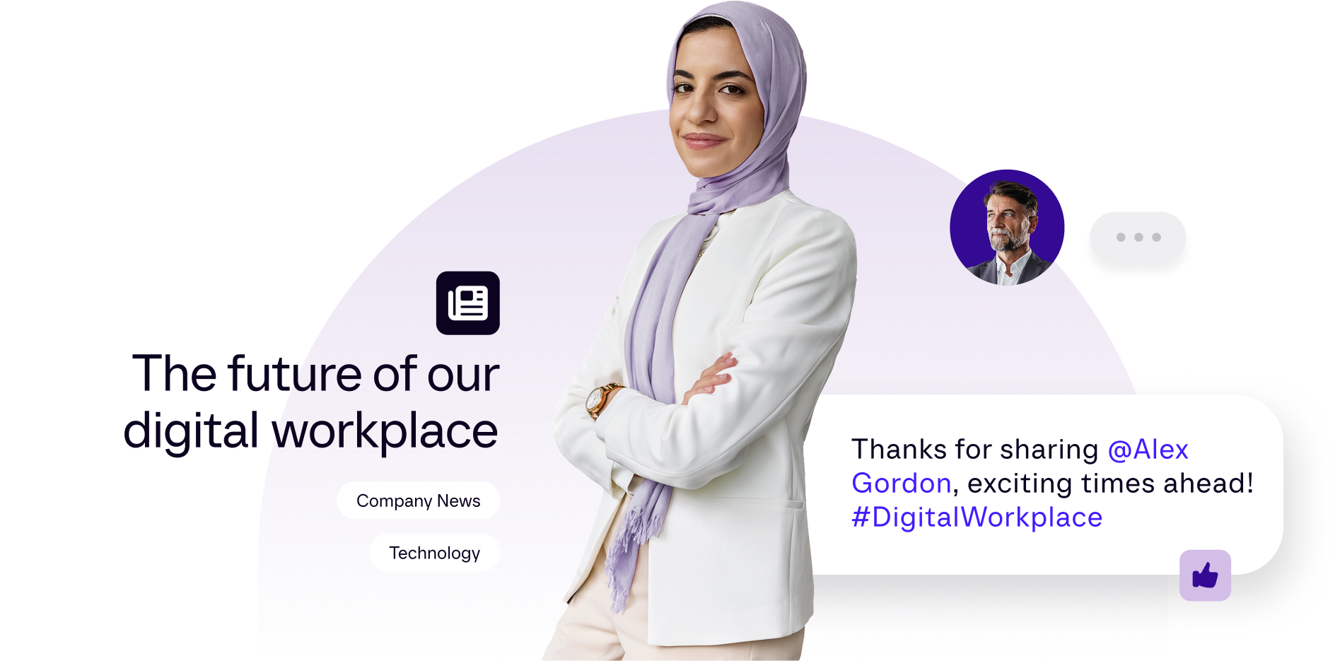 Communications - Purple & Dark Communications - Purple & Dark