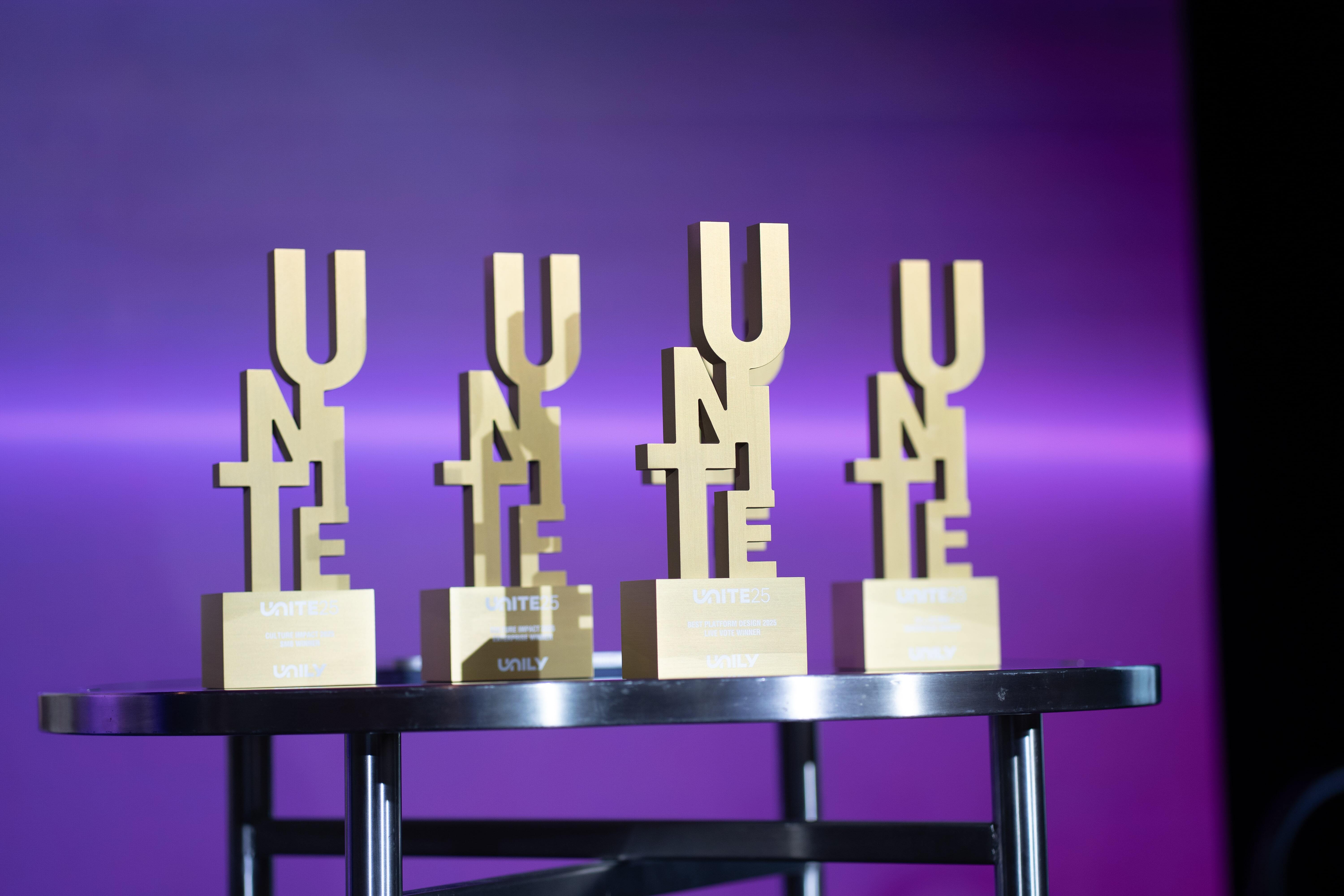 Unite 25 awards spotlighting the EX=CX champions