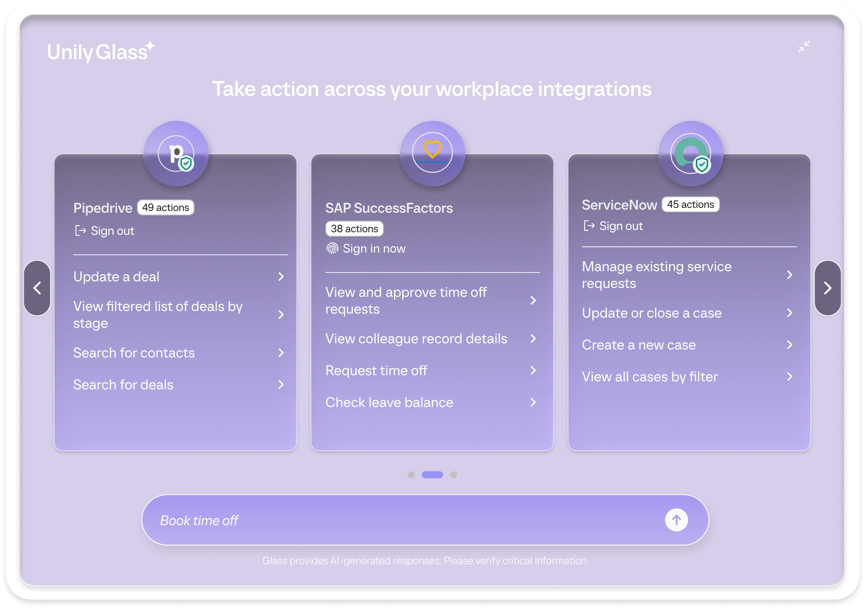 Unily Intranet Intranet Integrations | Unily