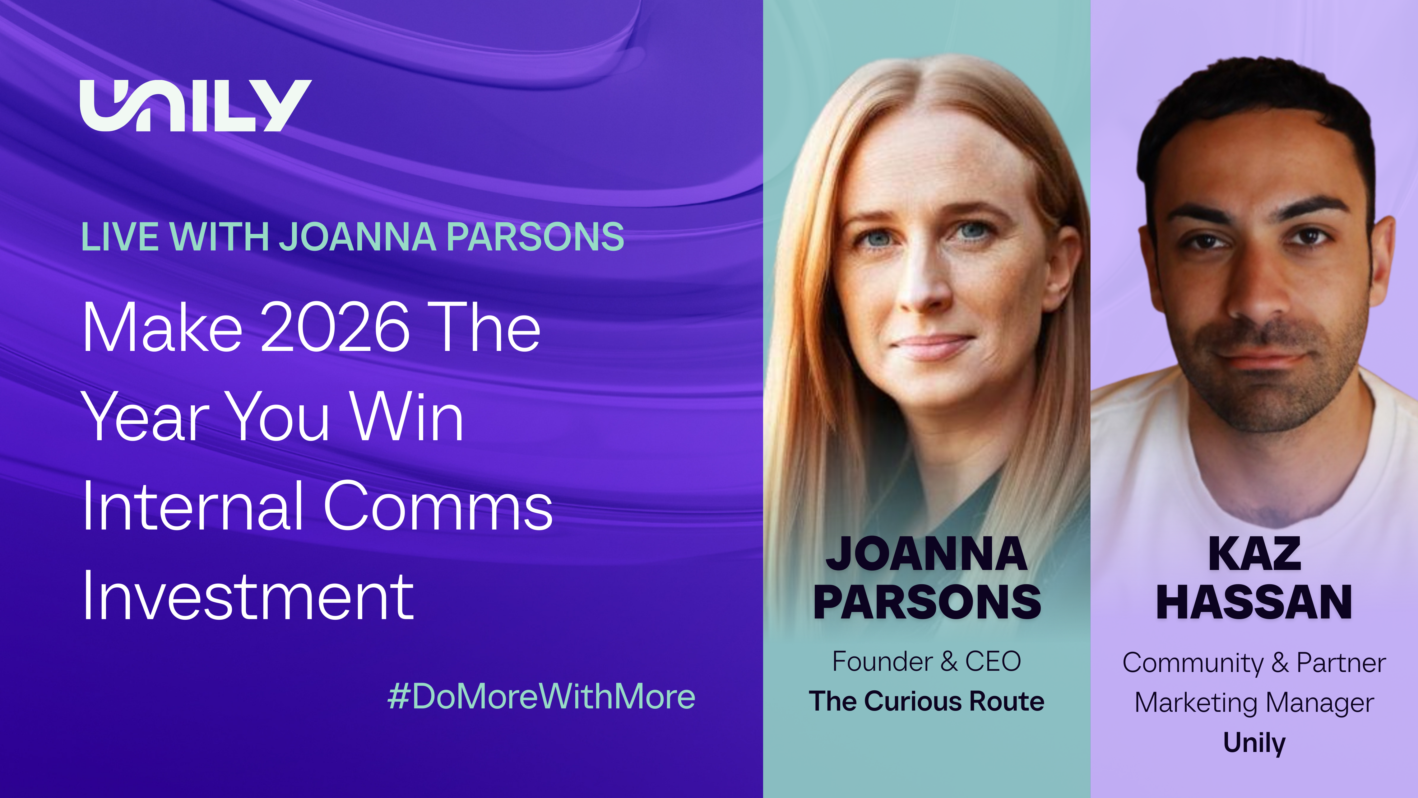 Internal Comms Investments 2026 Joanna Parsons Webinar Image