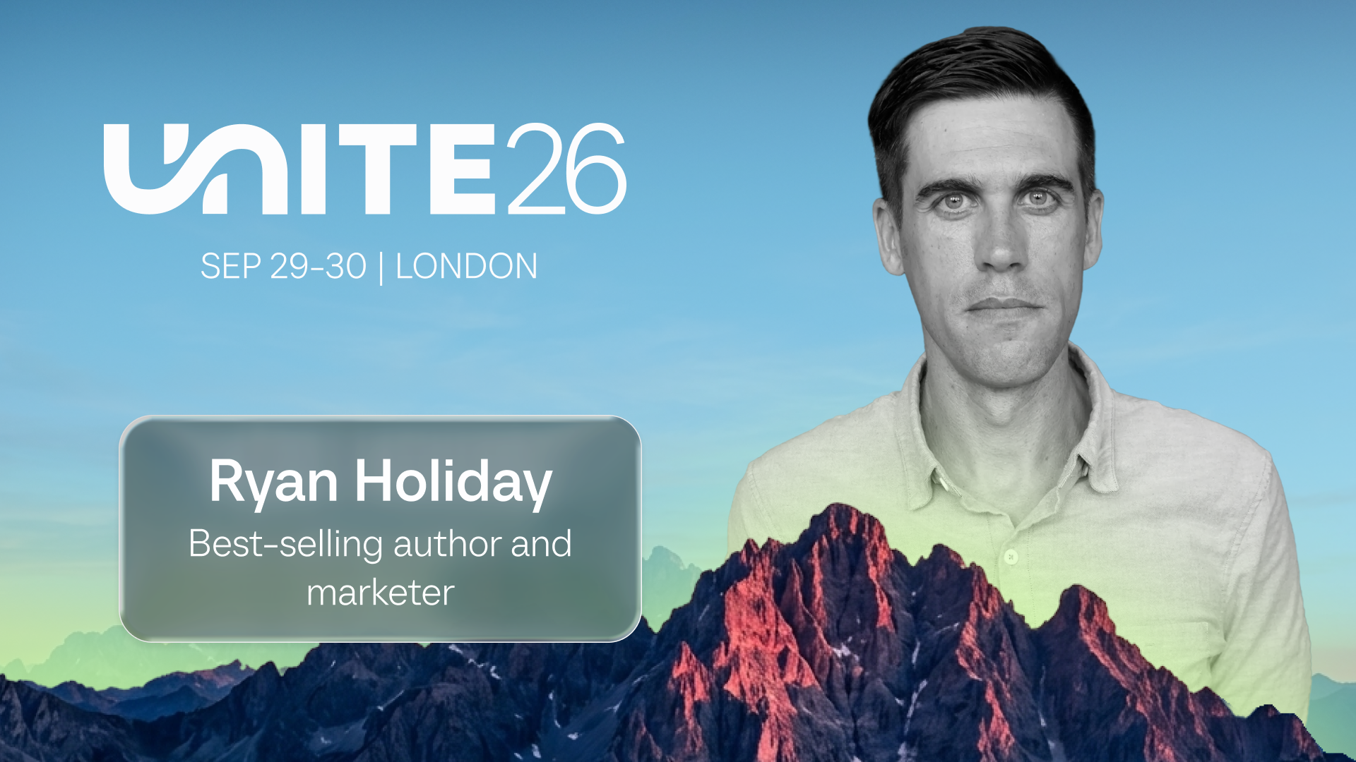 Ryan Holiday to Headline Unite 26