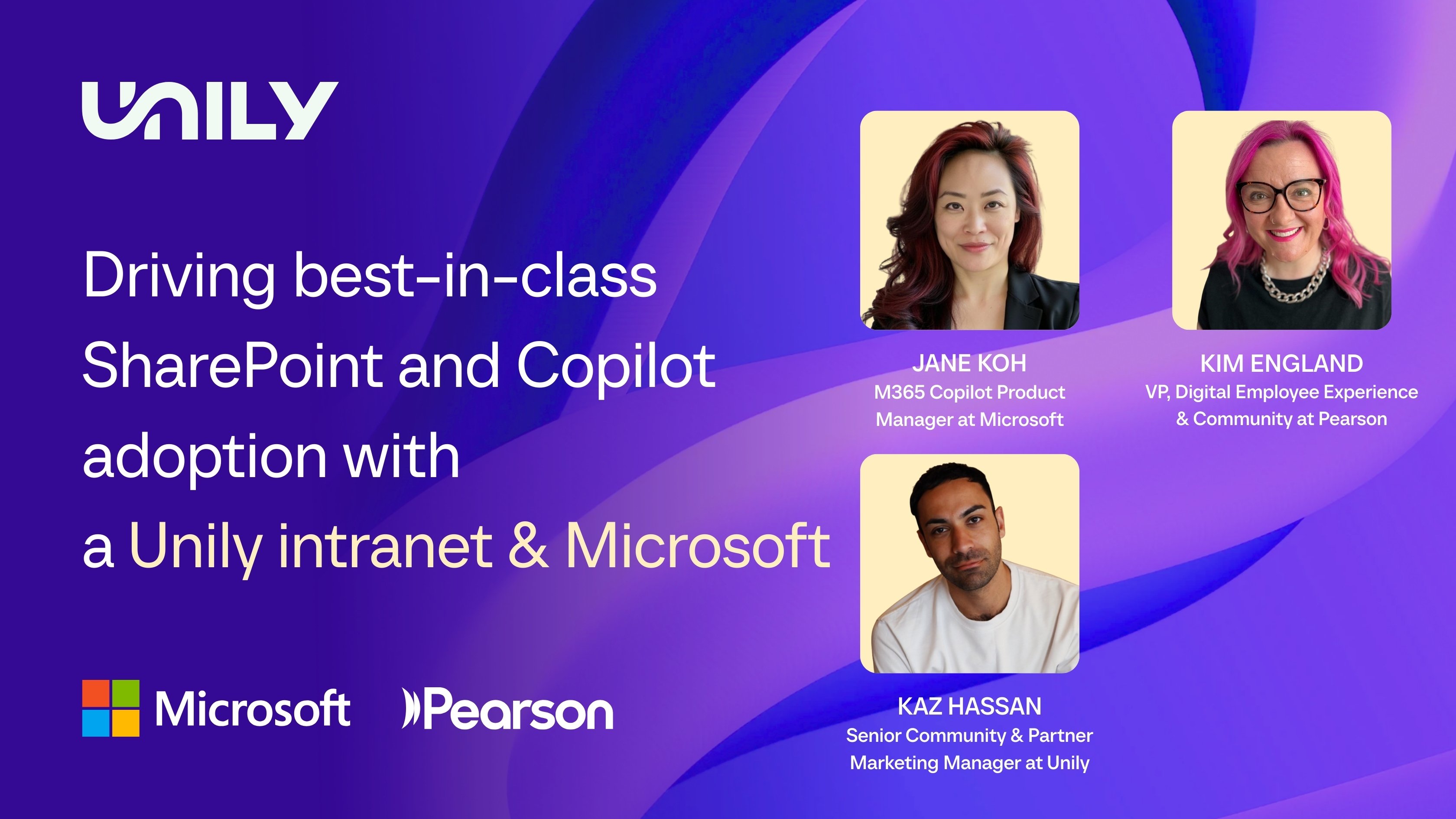 Driving best-in-class SharePoint and Copilot adoption with a Unily intranet & Microsoft