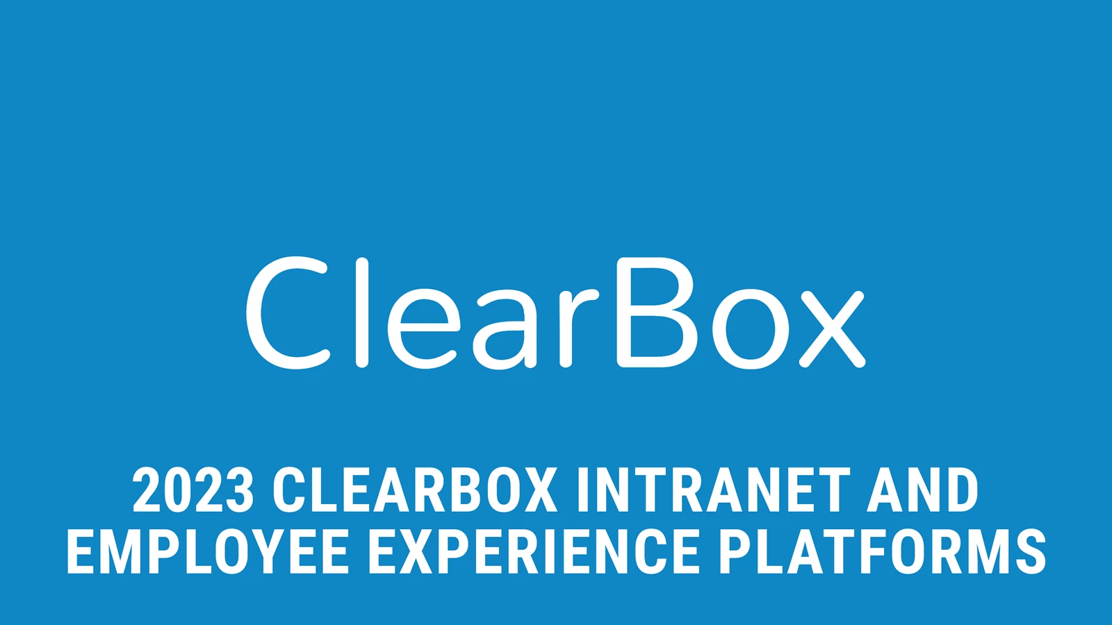 2023 ClearBox report