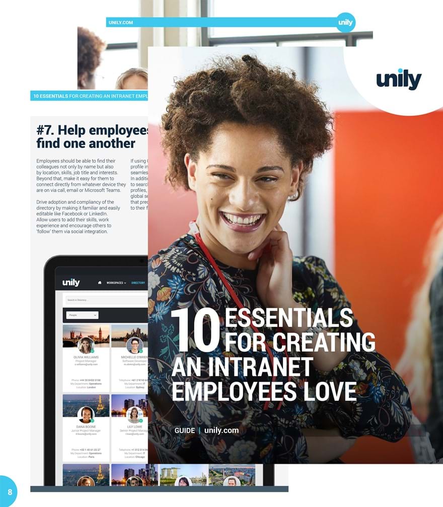 10 essentials for intranet employees love guide pages