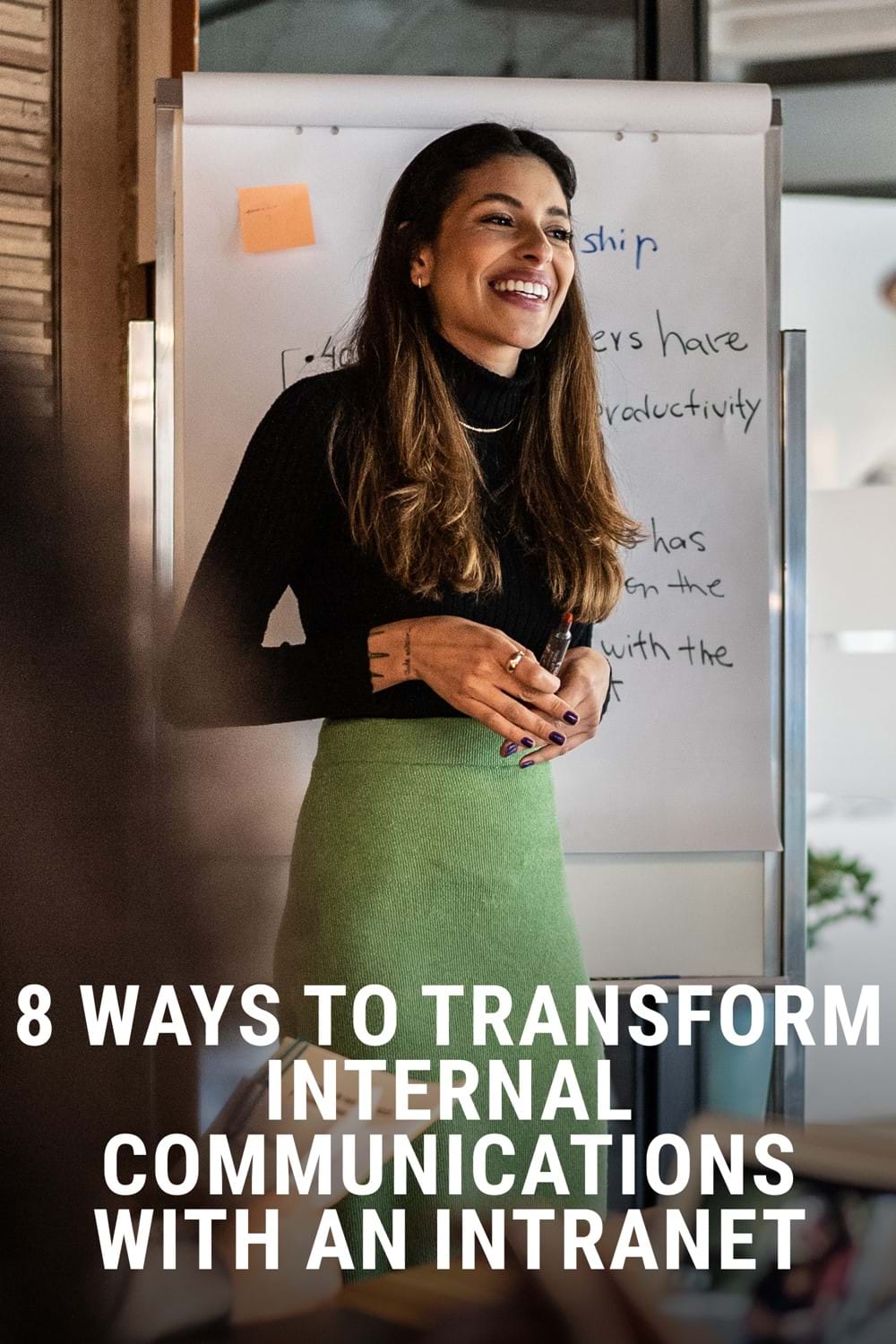 Transform internal communications guide pages