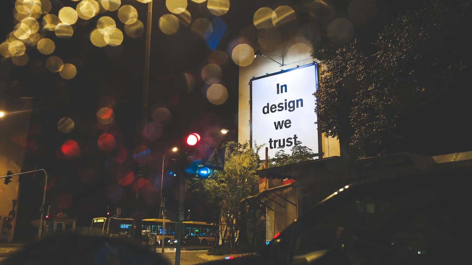 Billboard: In design we trust
