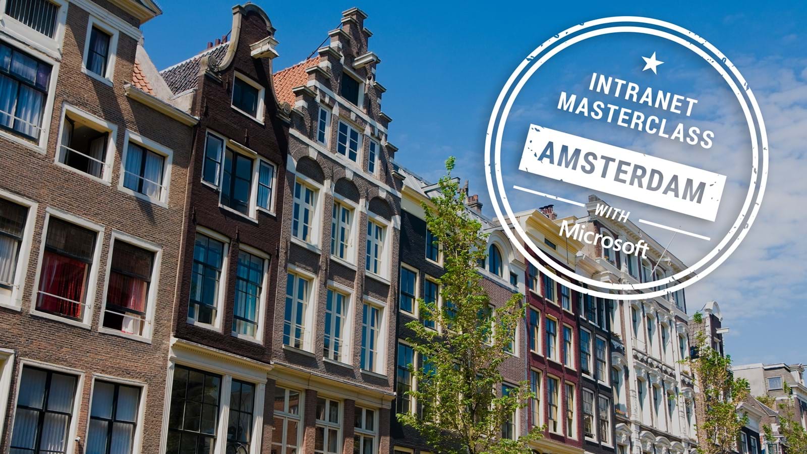 FREE Virtual Intranet Masterclass - Amsterdam