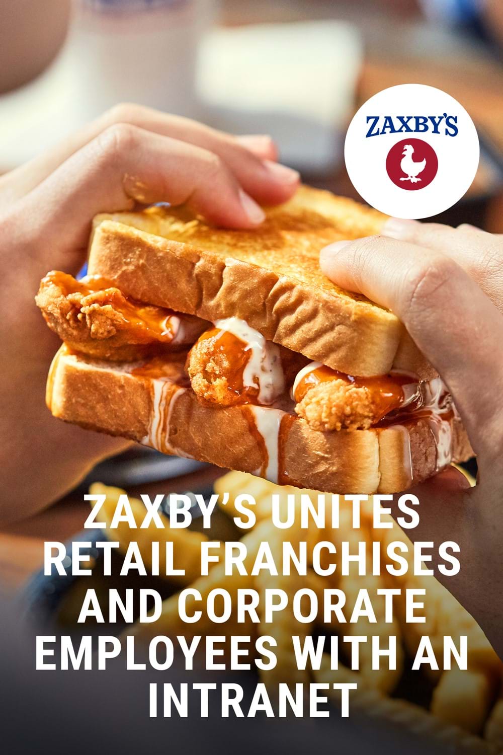 'Zaxby’s unites retail franchises and corporate employees with an intranet' case study flat pages