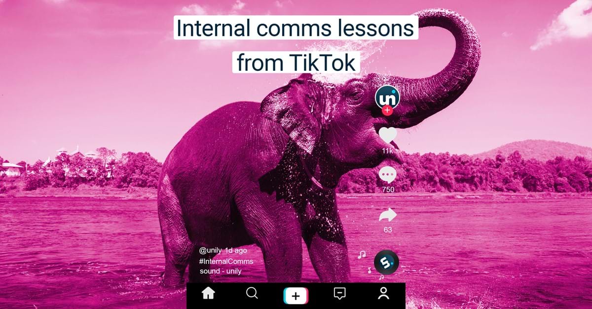 Internal Communications Lessons From TikTok