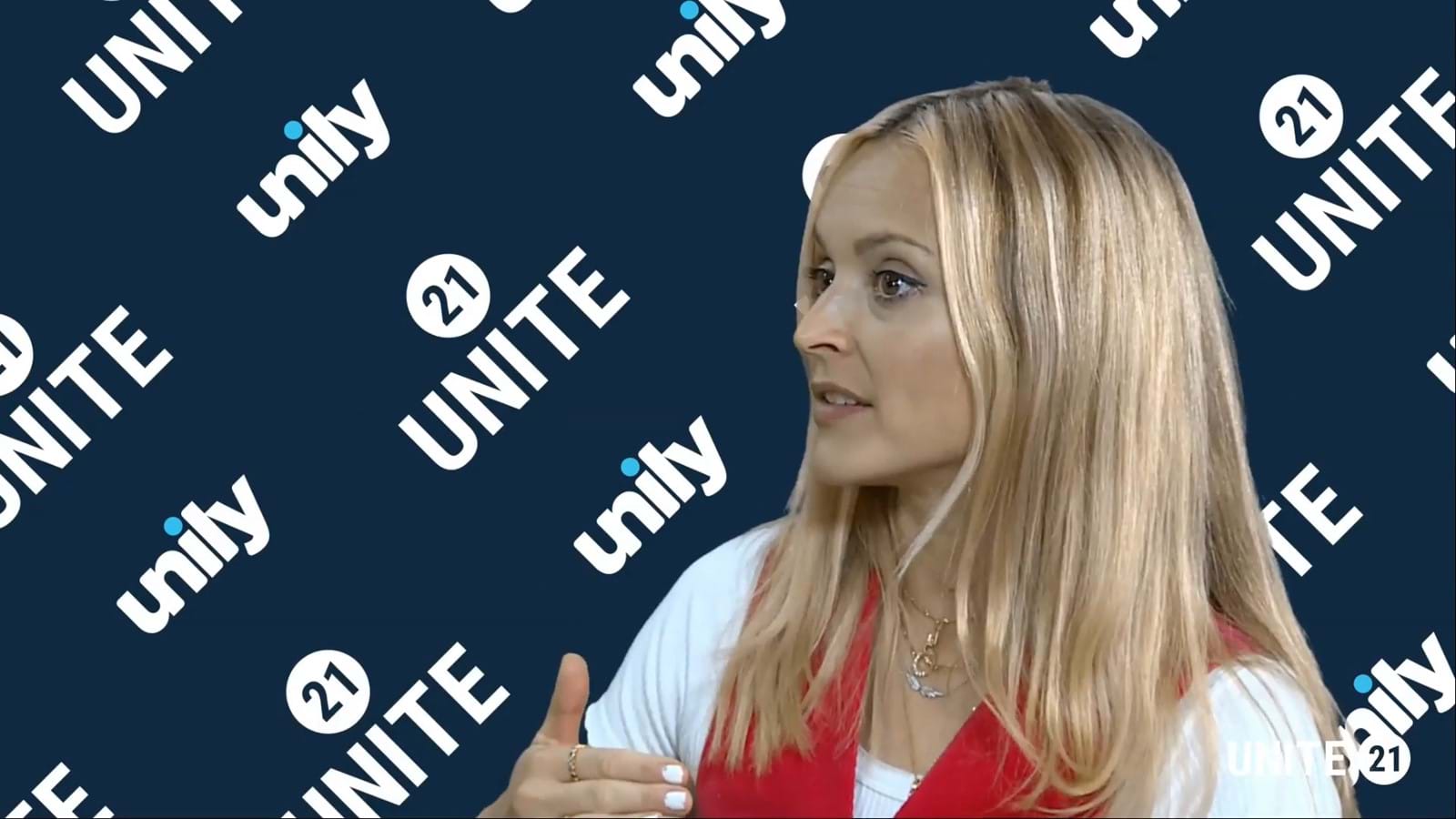 Fearn Cotton at Unite 21 employee experience conference