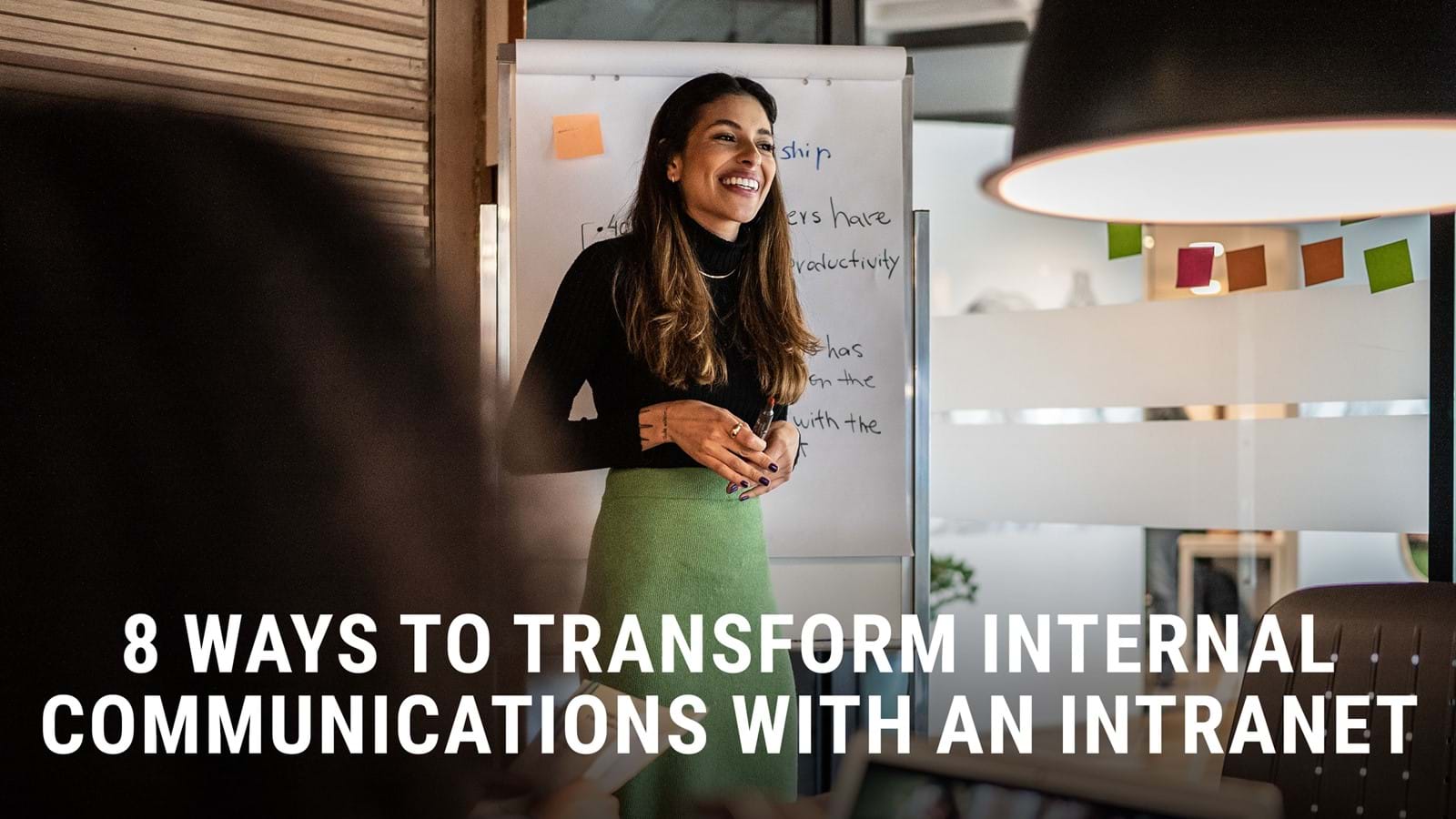 8 ways to transform internal communications guide cover
